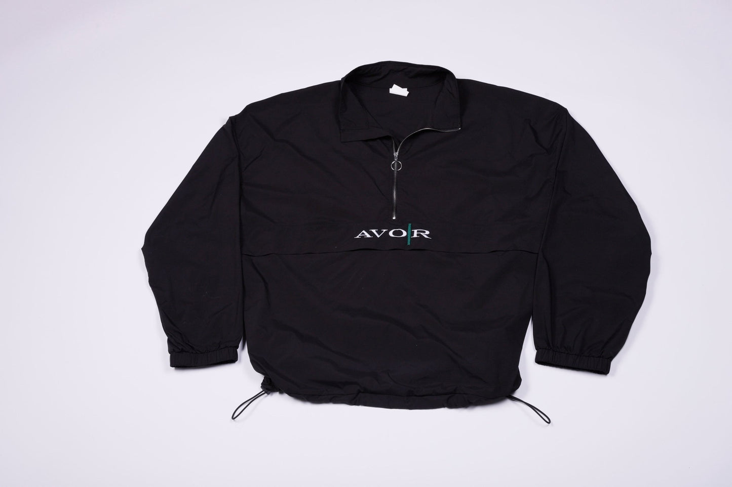 Avoir Unisex Black Quarter Zip - Black - Avoir L'espoir