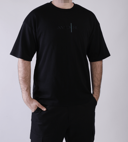 Avoir Unisex Black T-Shirt - Oversized - Avoir L'espoir