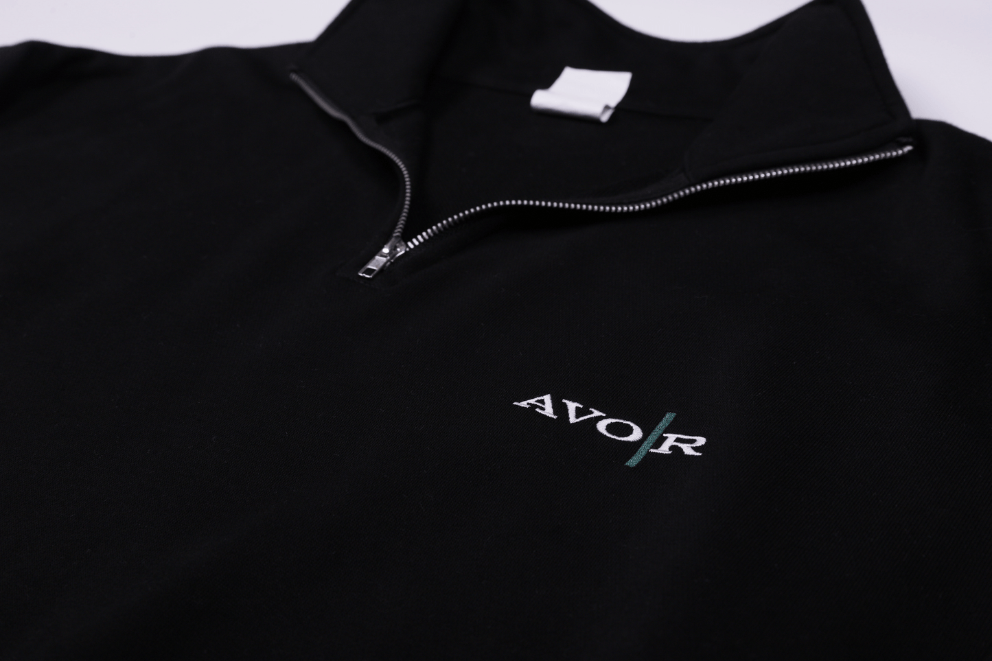 Black Quarter Zip - Avoir L'espoir