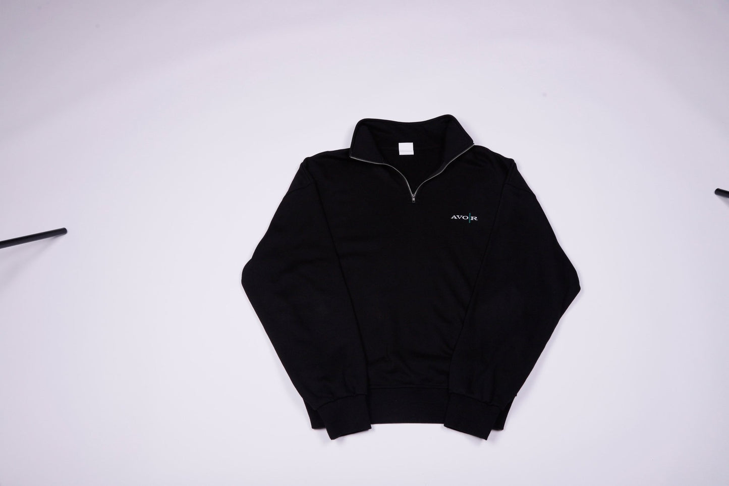 Black Quarter Zip - Avoir L'espoir