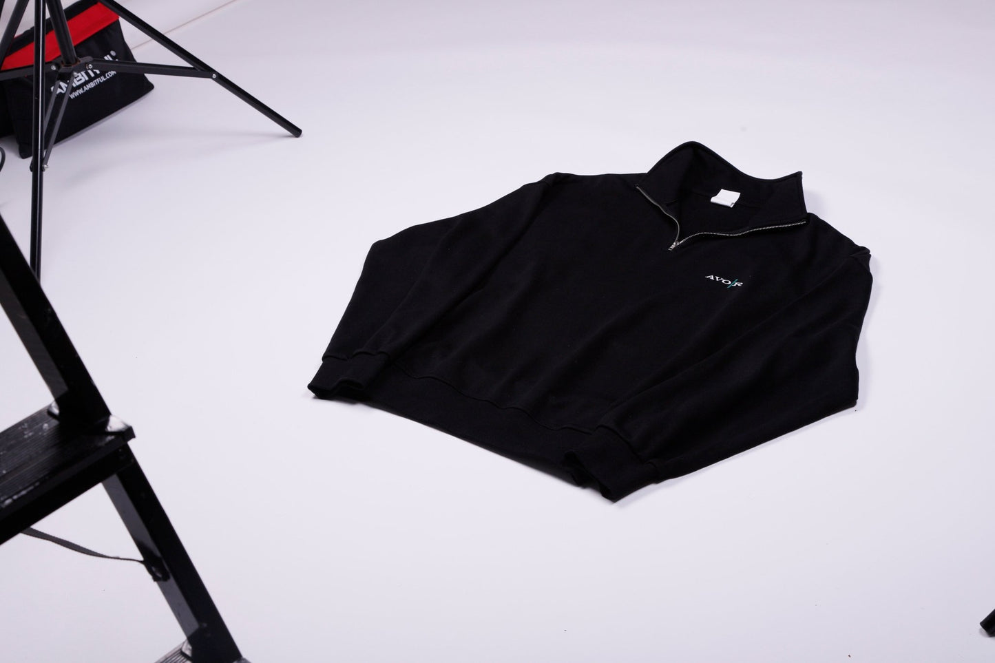 Black Quarter Zip - Avoir L'espoir