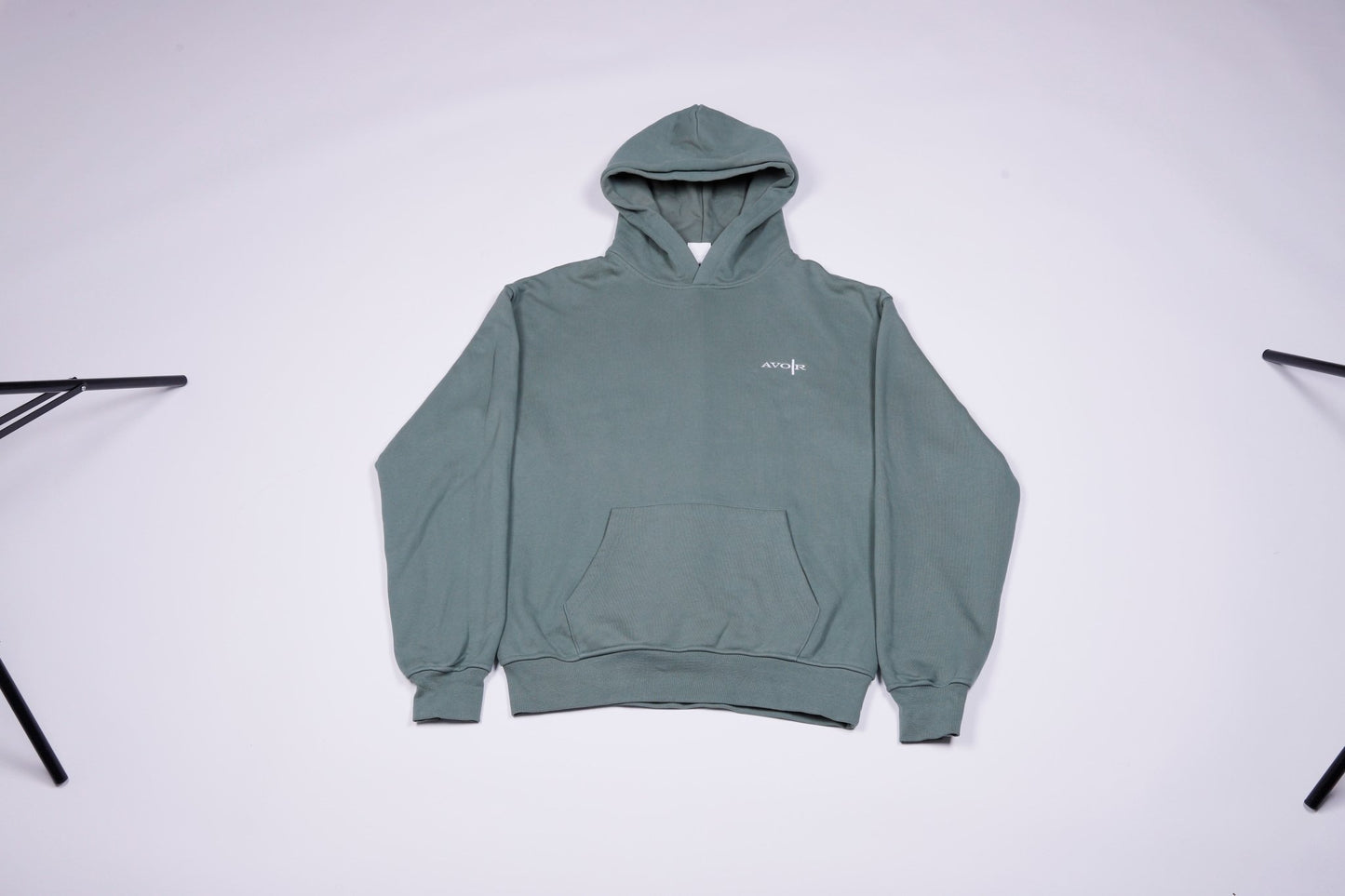 Green Oversized Hoodie - Avoir L'espoir
