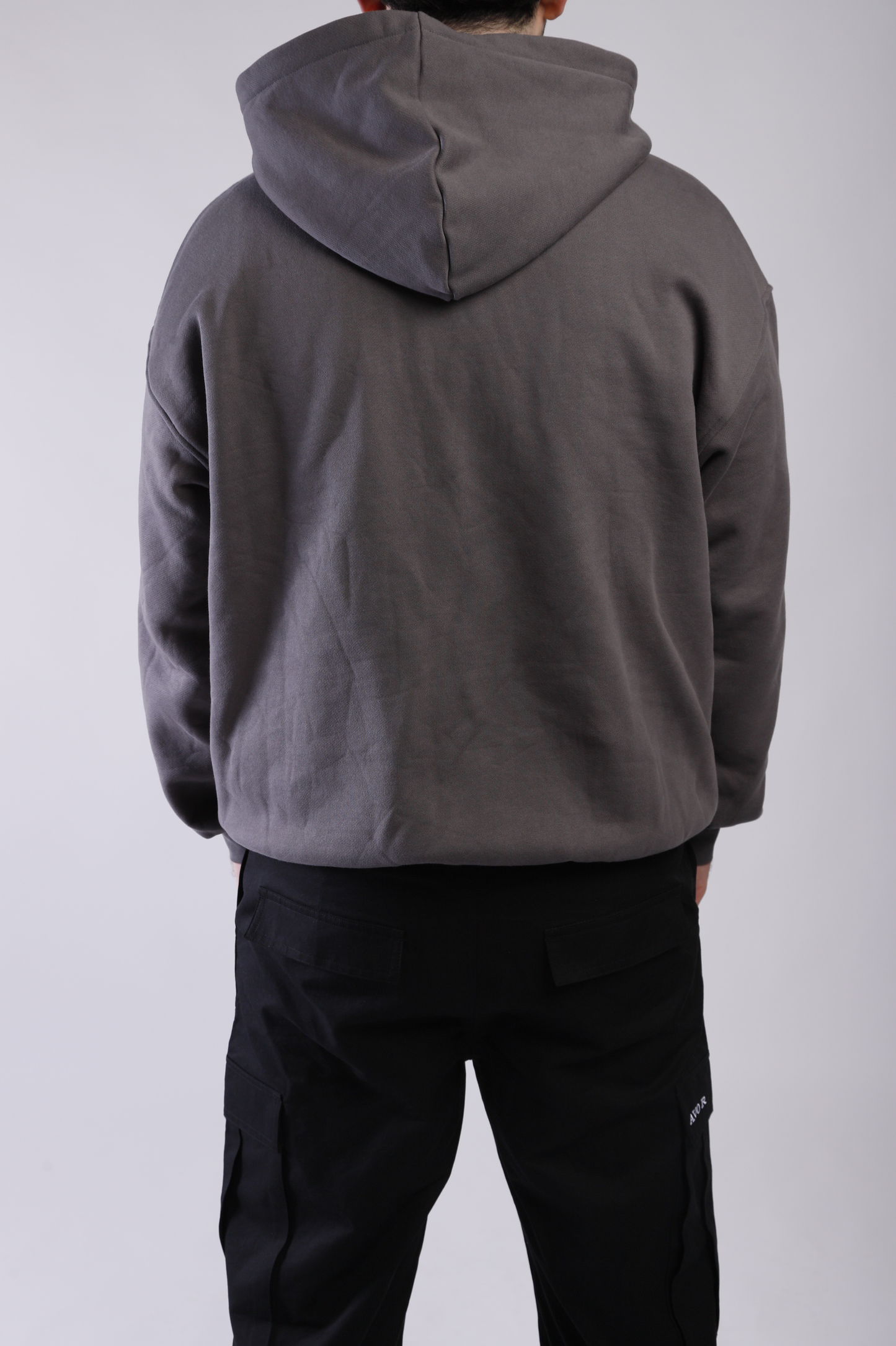 Grey Zip Up Hoodie