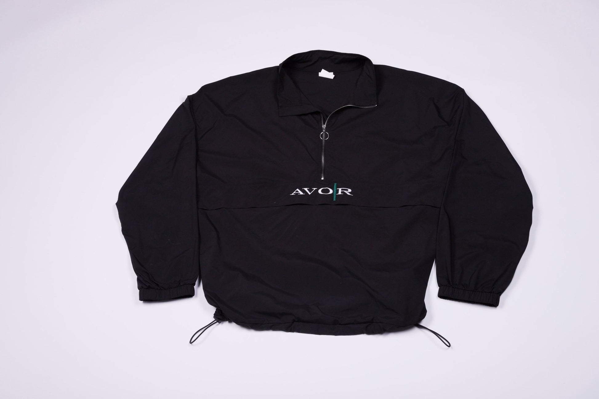 Avoir Unisex Black Quarter Zip - Black - Avoir L'espoir