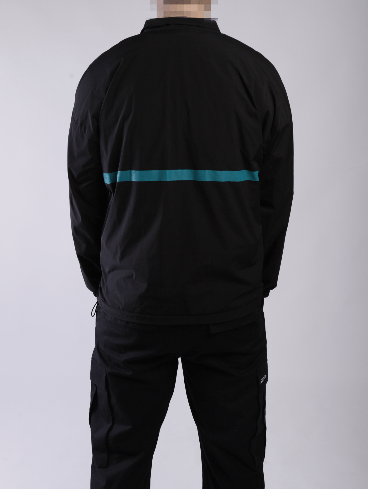 Avoir Unisex Black Quarter Zip - Black - Avoir L'espoir