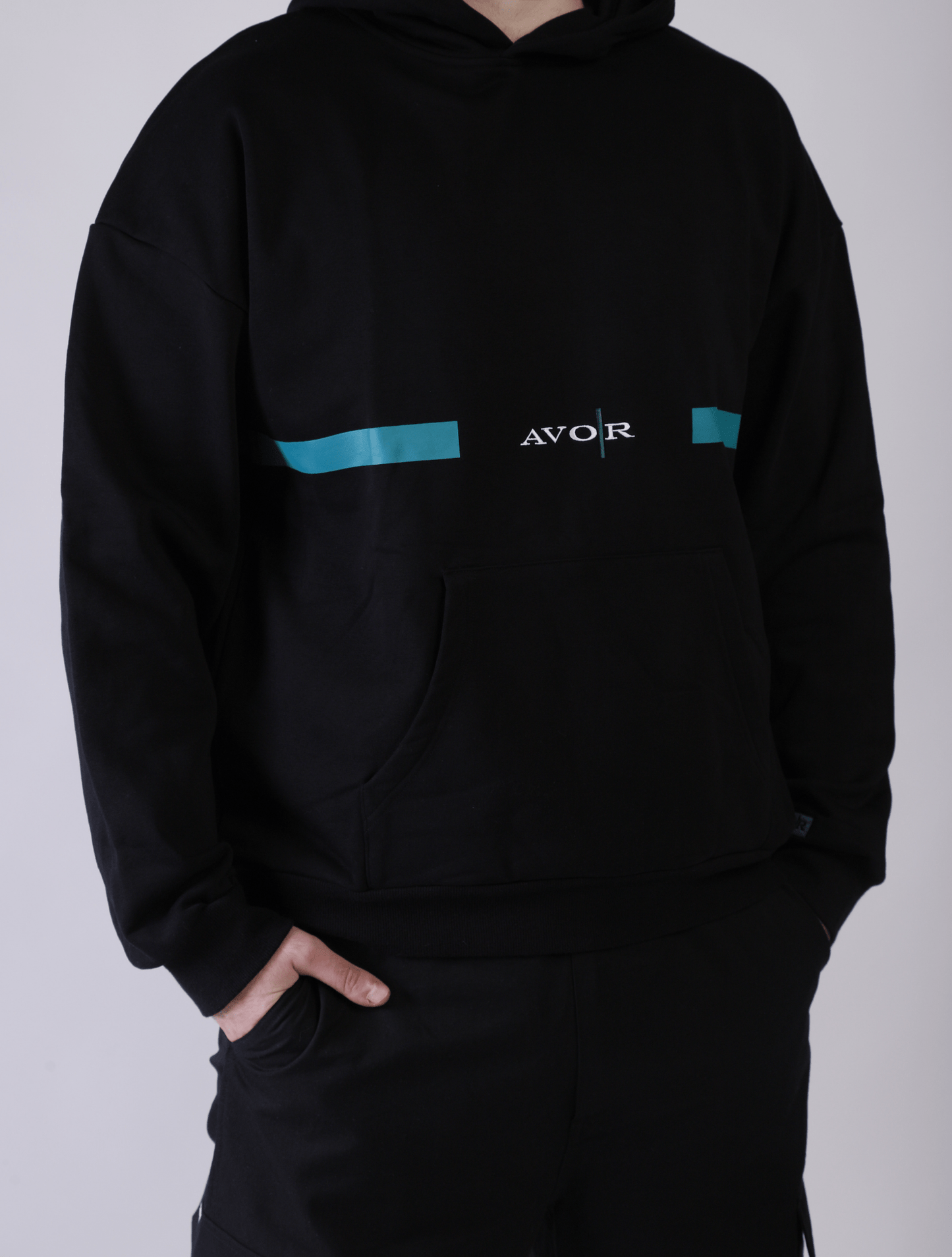 Avoir Unisex Oversized Hoodie - Black - Avoir L'espoir