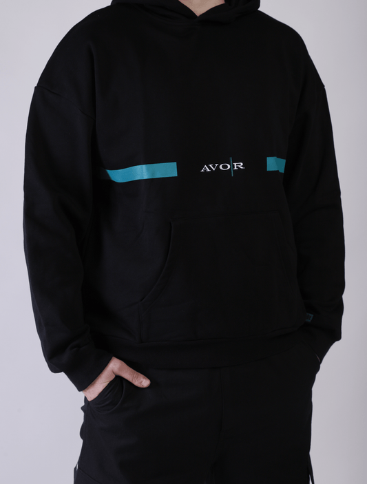 Avoir Unisex Oversized Hoodie - Black - Avoir L'espoir