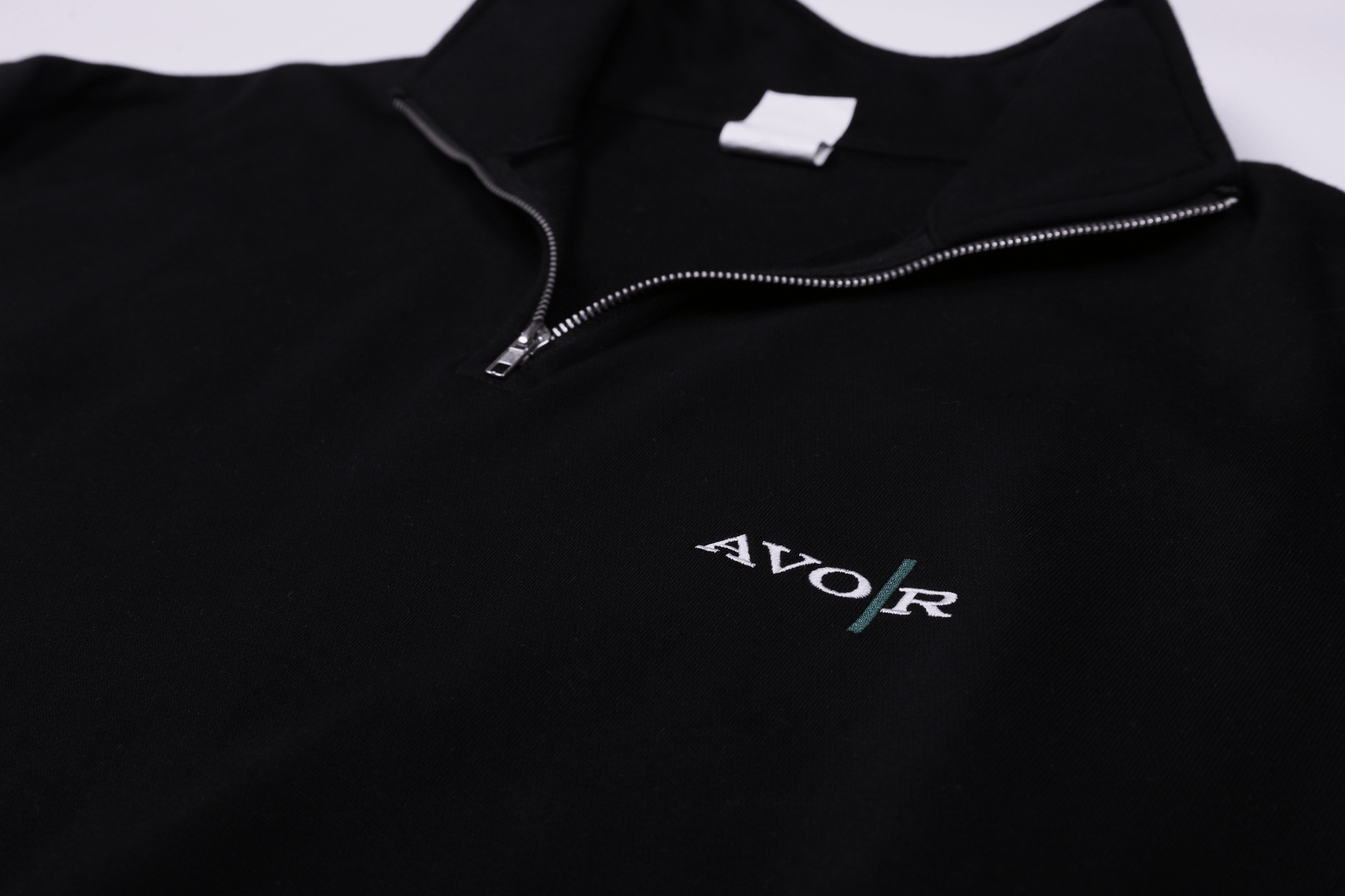 Black Quarter Zip - Avoir L'espoir