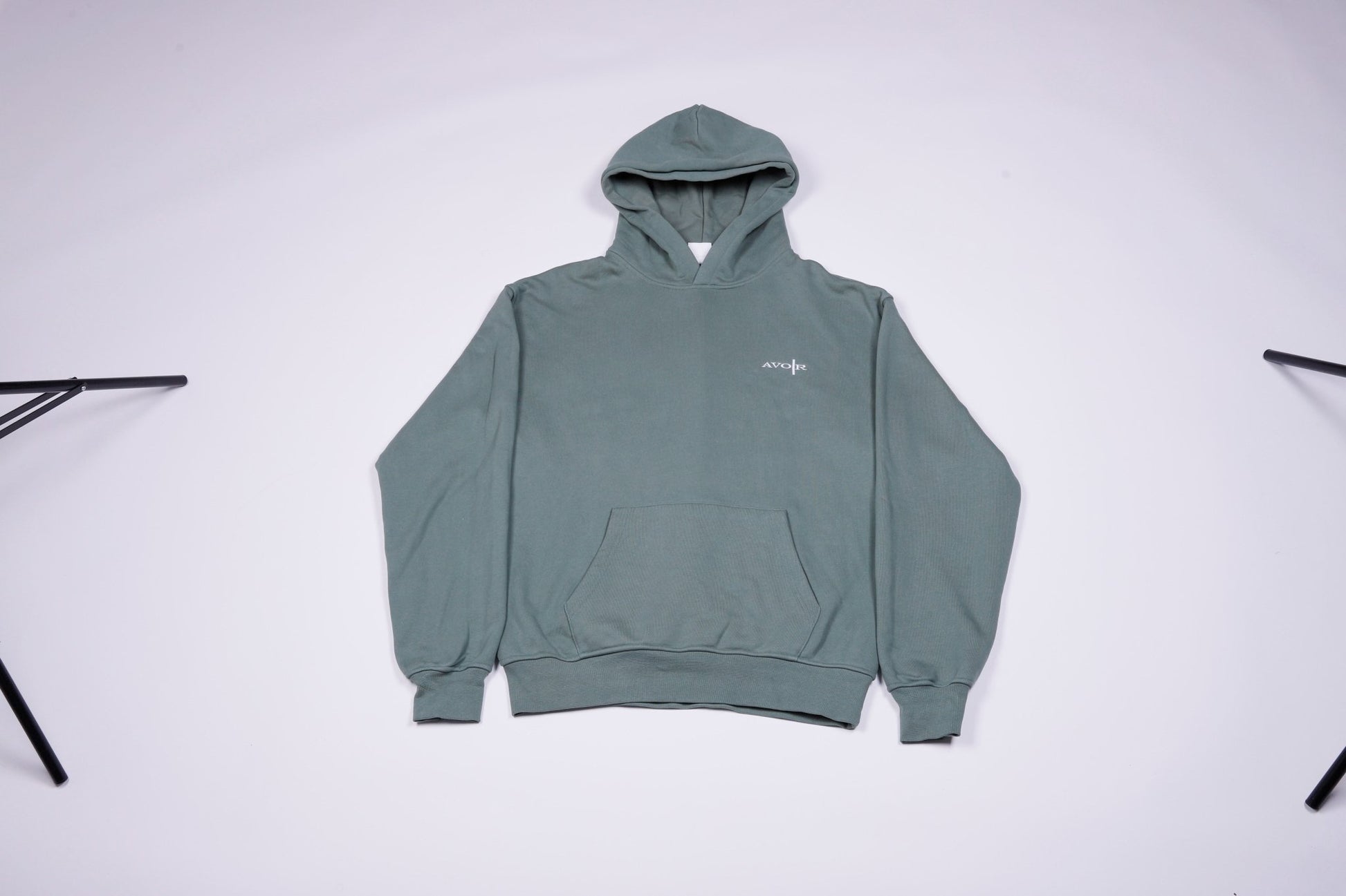 Green Oversized Hoodie - Avoir L'espoir