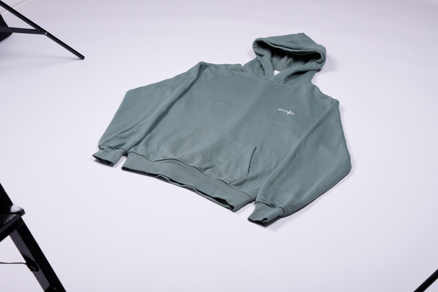 Green Oversized Hoodie - Avoir L'espoir